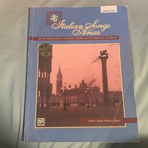 26 Italian Songs and Arias Medium Low with CD